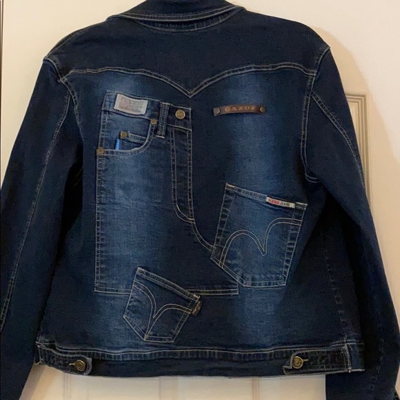Denim Jacket - very high end new no tags gzoz - Picture 5 of 8